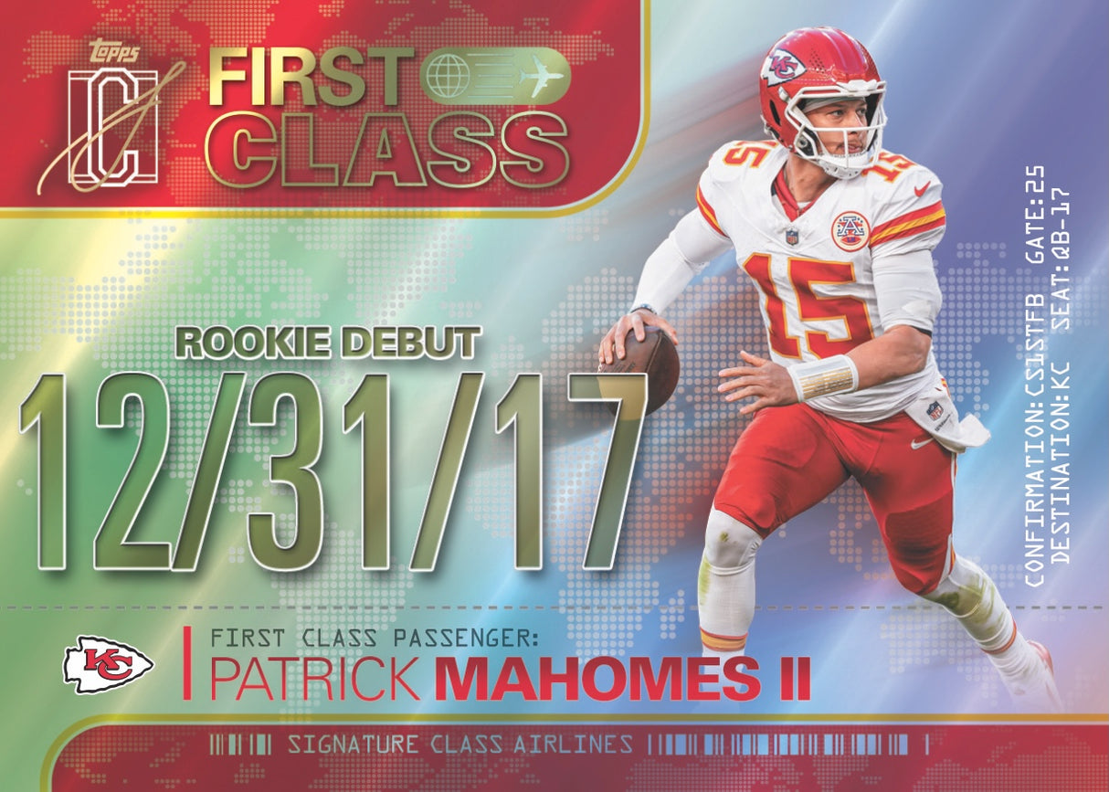 2025 Topps Signature Class Football Blaster Box
