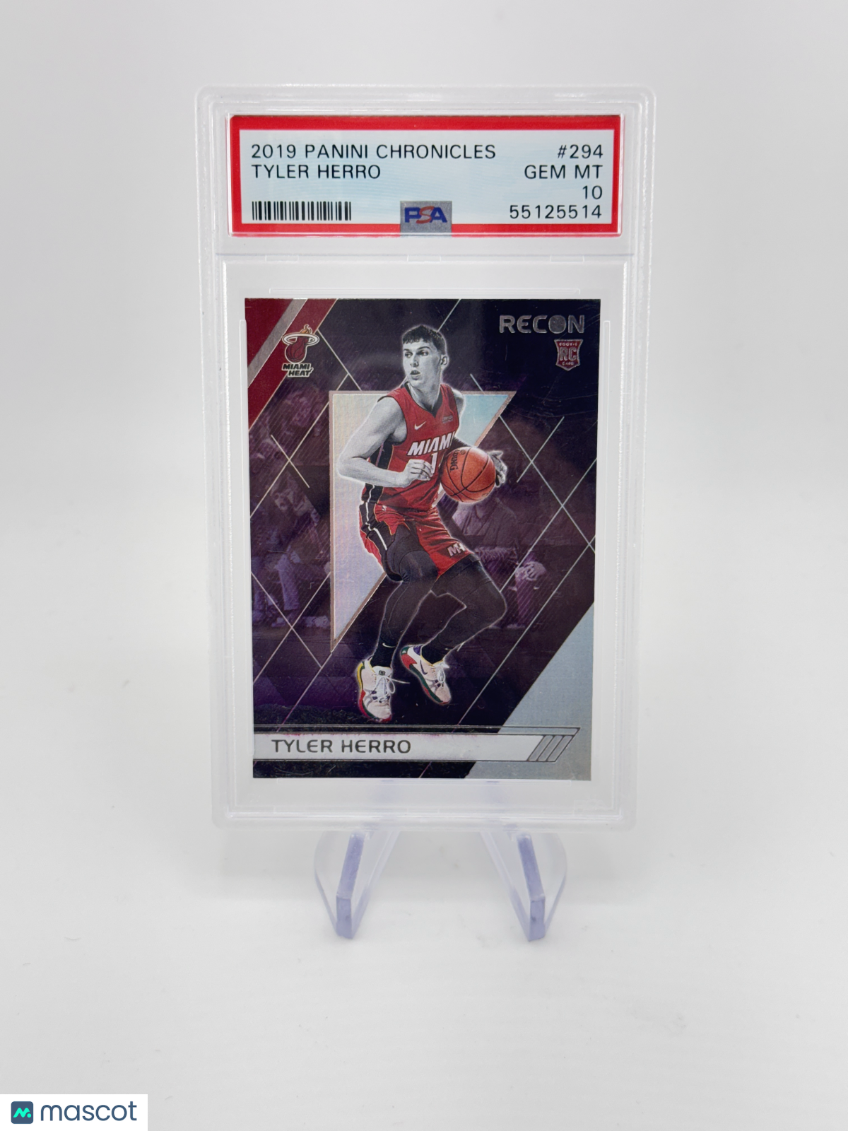 Tyler Herro 2019 Panini Chronicles Recon Rookie RC PSA 10 Gem Mint Heat