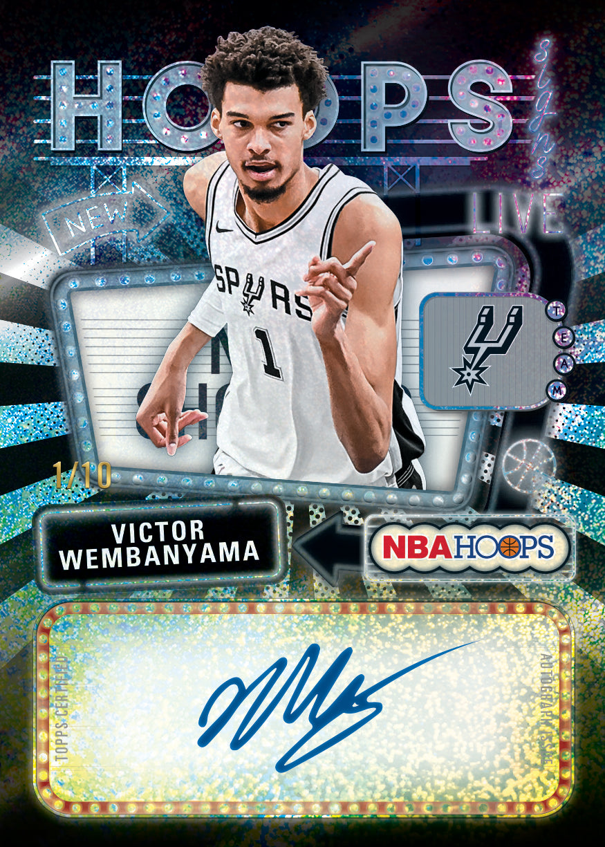 2025-26 Topps NBA Hoops Basketball Hobby Box
