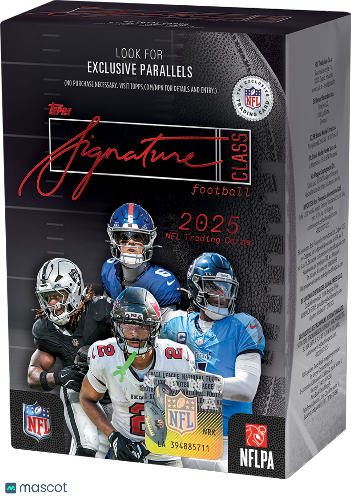 2025 Topps Signature Class Football Blaster Box