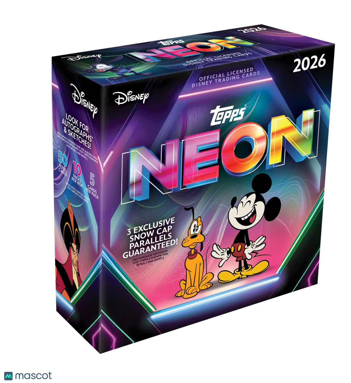 2026 Topps Disney Neon Mega Box
