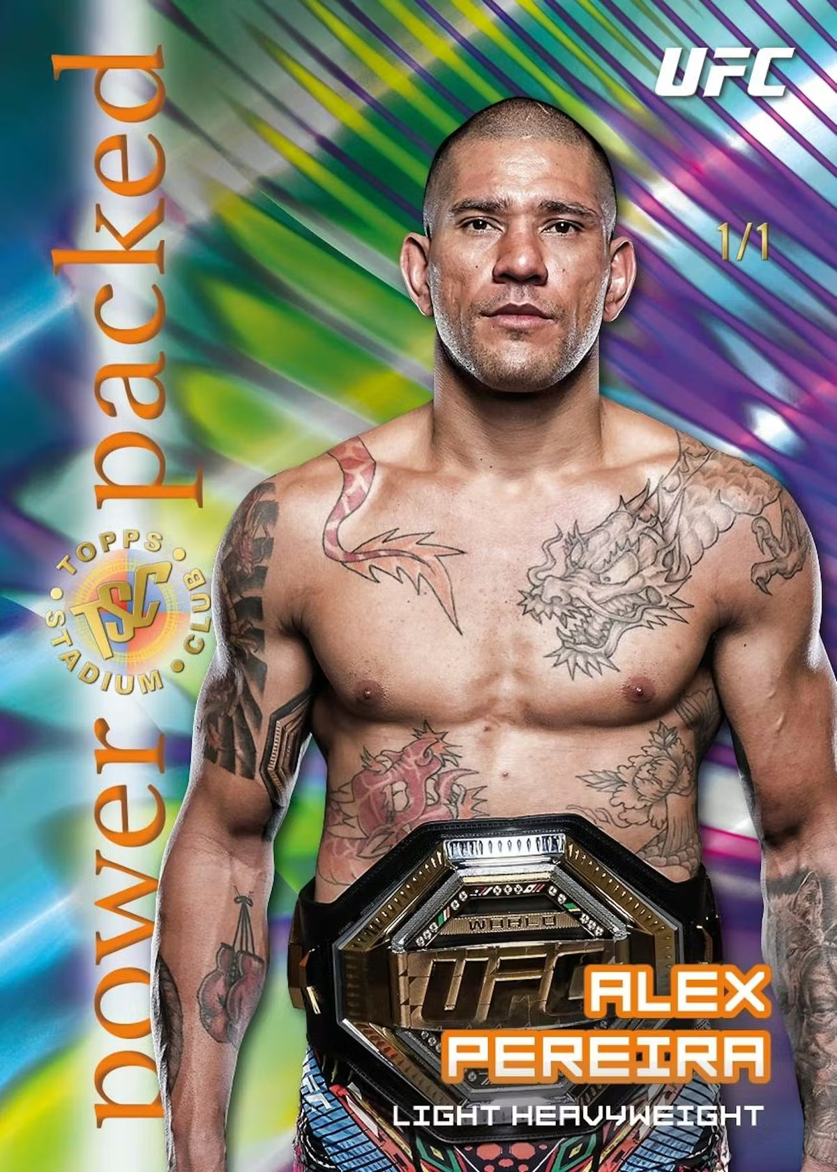 2025 Topps Stadium Club UFC Hobby Box