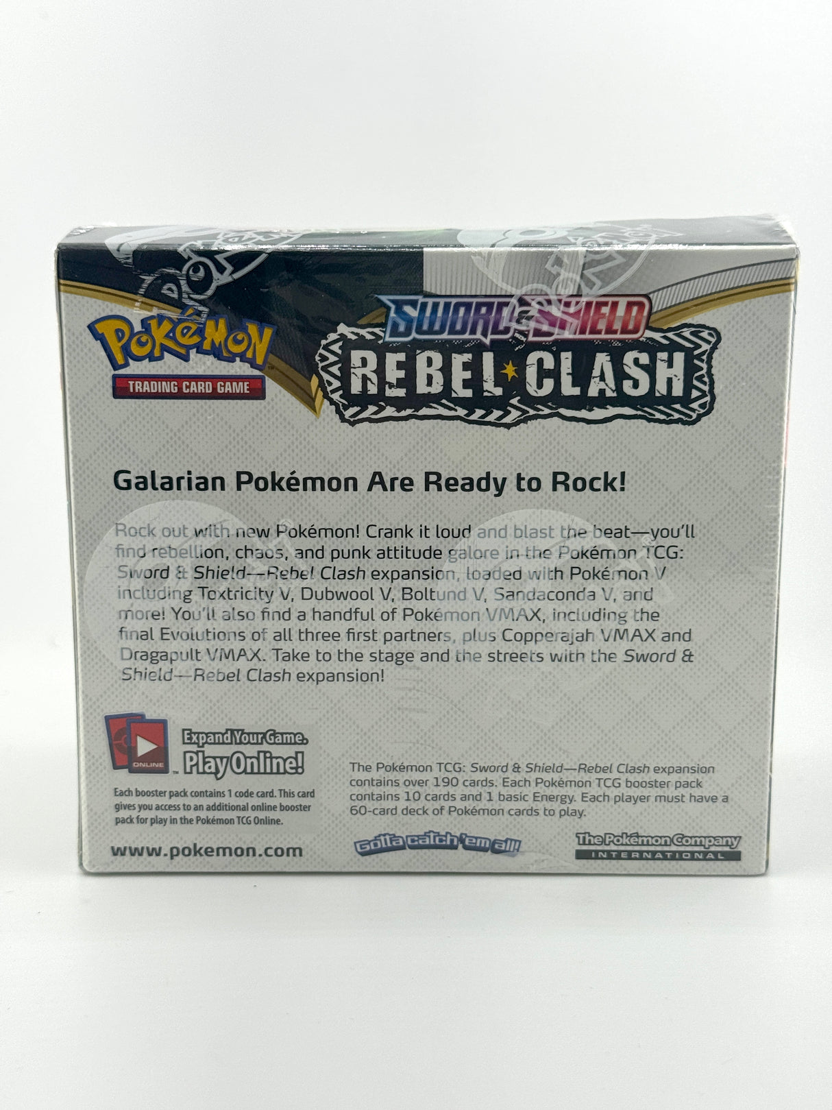 Rebel Clash Booster Box - SWSH02: Rebel Clash