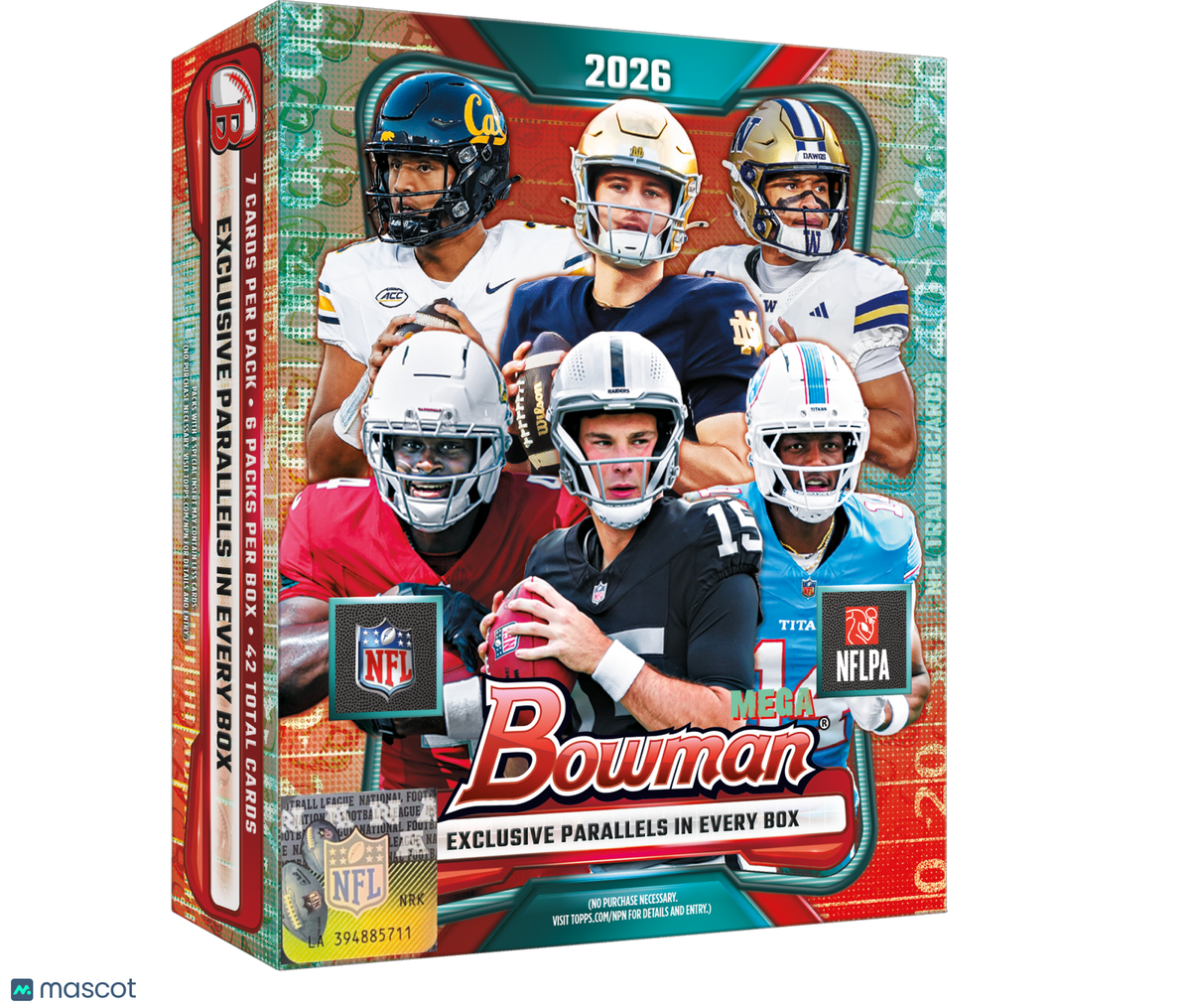 2026 Bowman Football Mega Box