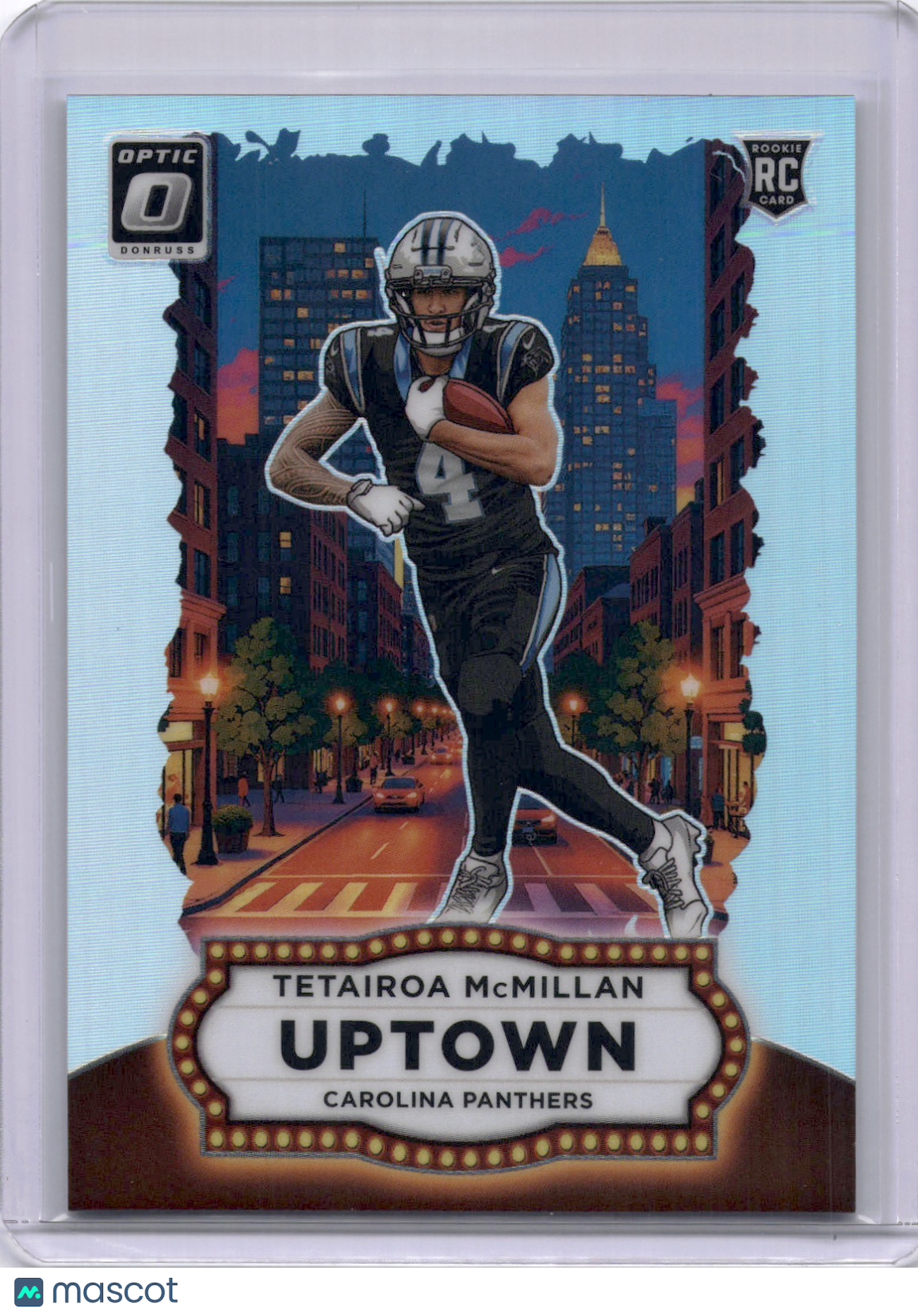 Tetairoa McMillan 2025 Panini Donruss Optic Uptown Rookie RC SP Case Hit