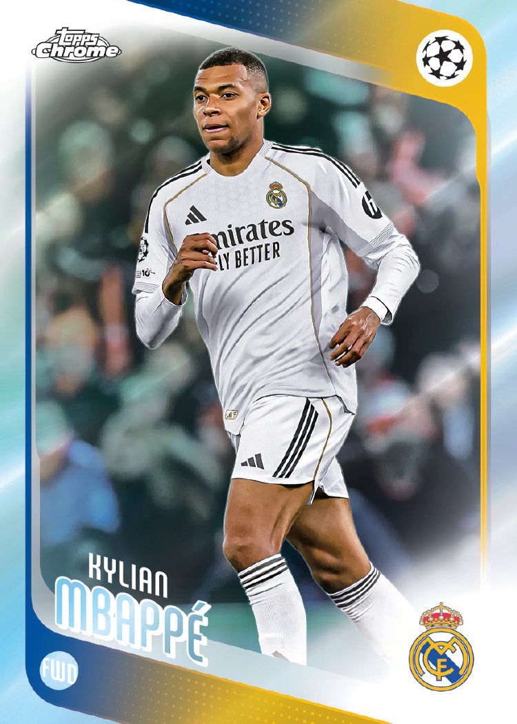 2025-2026 Topps Chrome UEFA Champions League Hobby Box