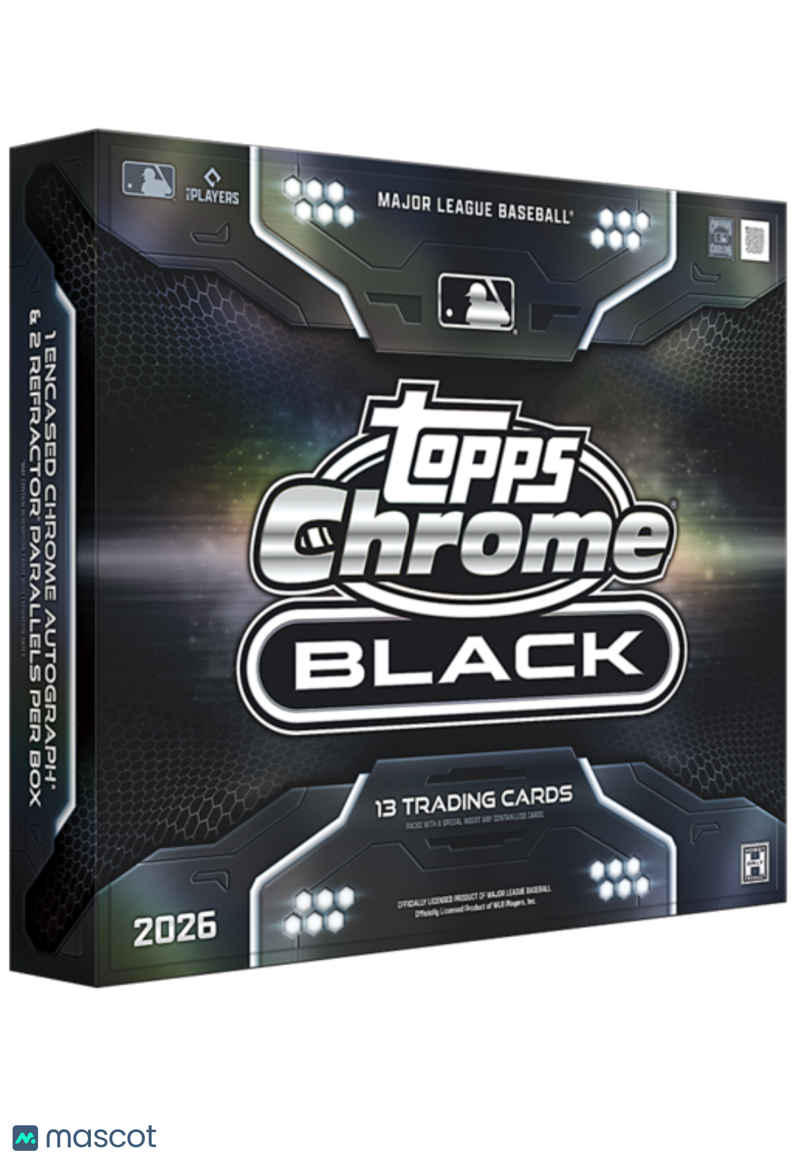 2026 Topps Chrome Black Baseball Hobby Box