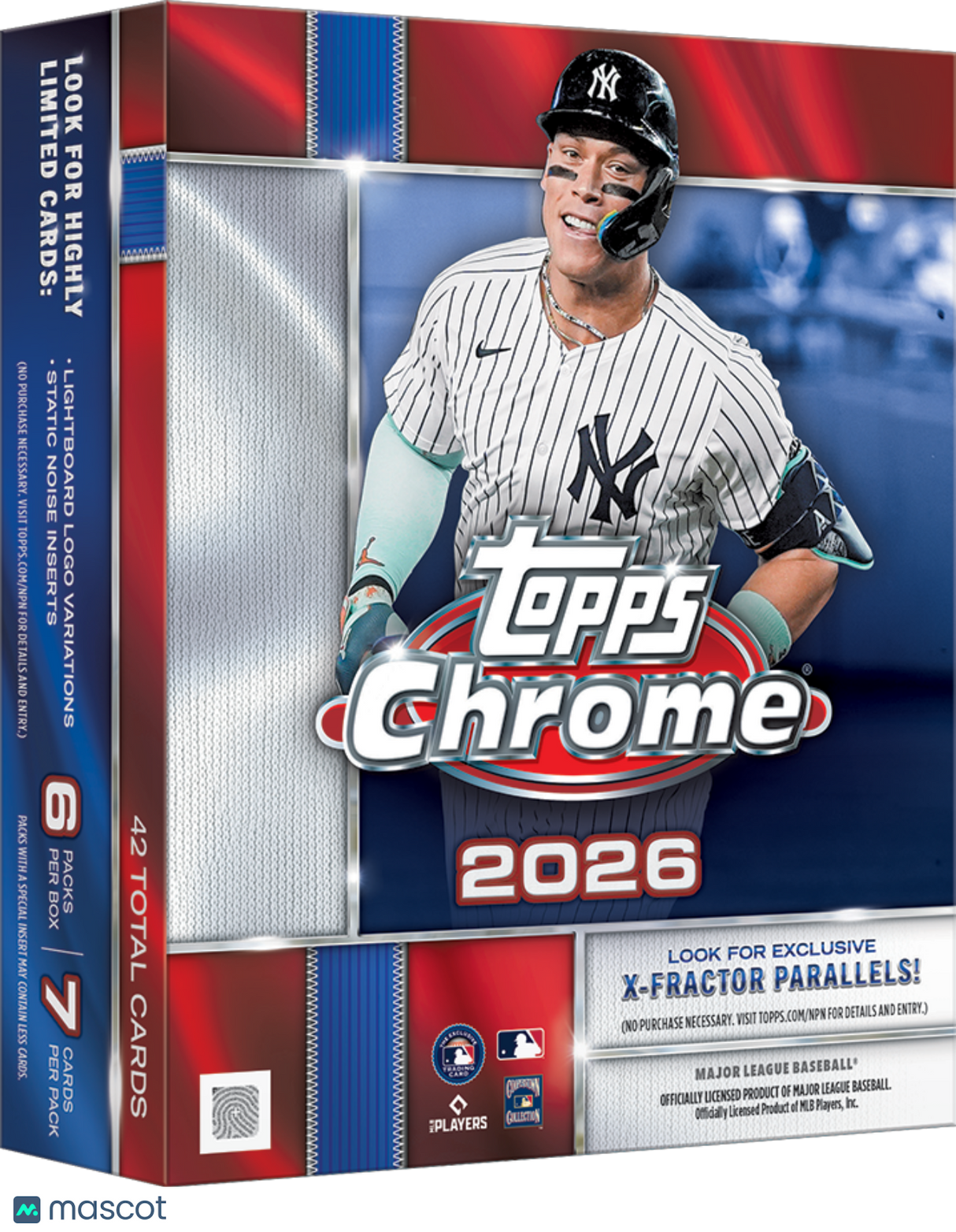 2026 Topps Chrome Baseball Mega Box