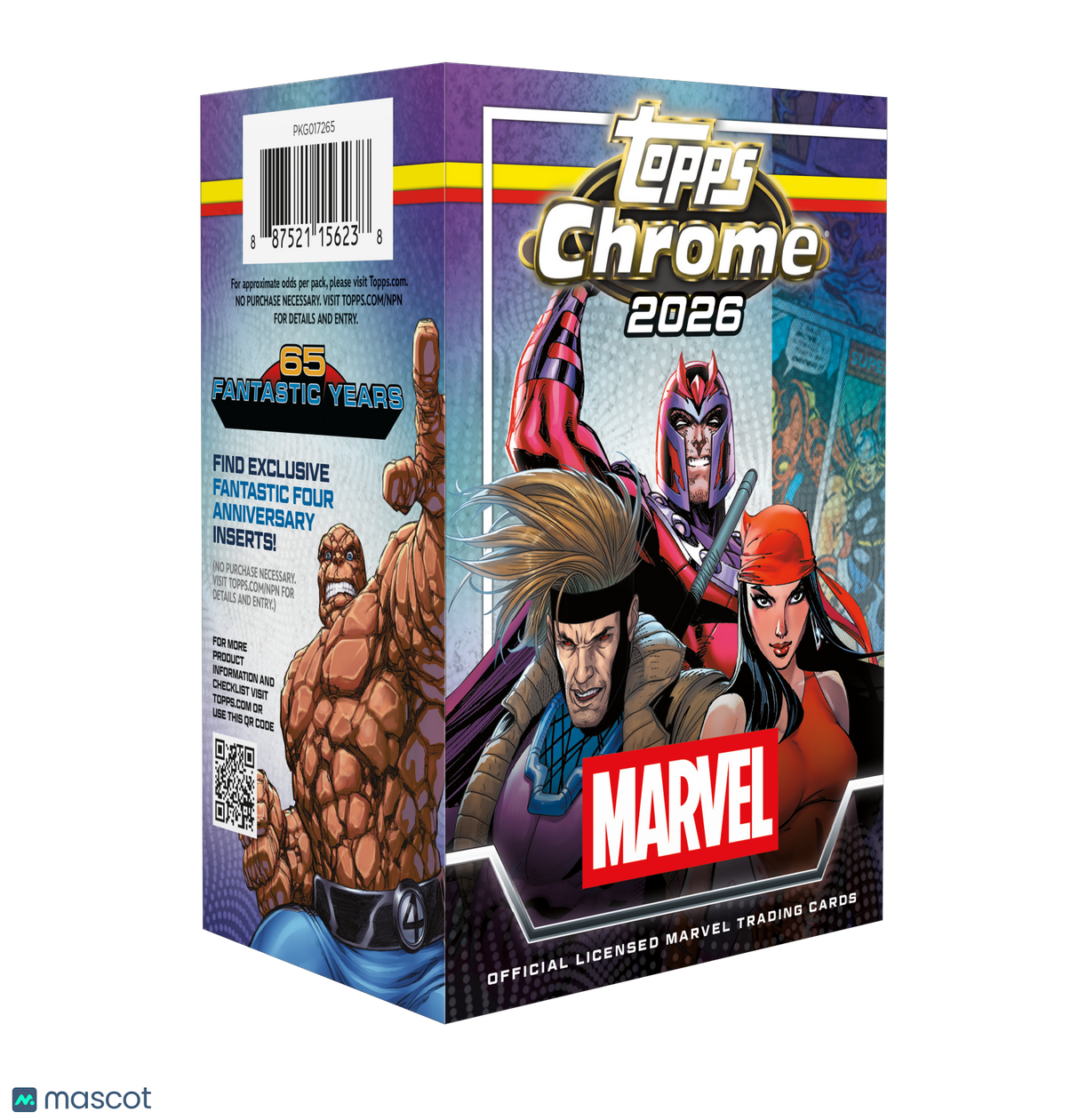 2026 Topps Chrome Marvel Comics Value Blaster Box