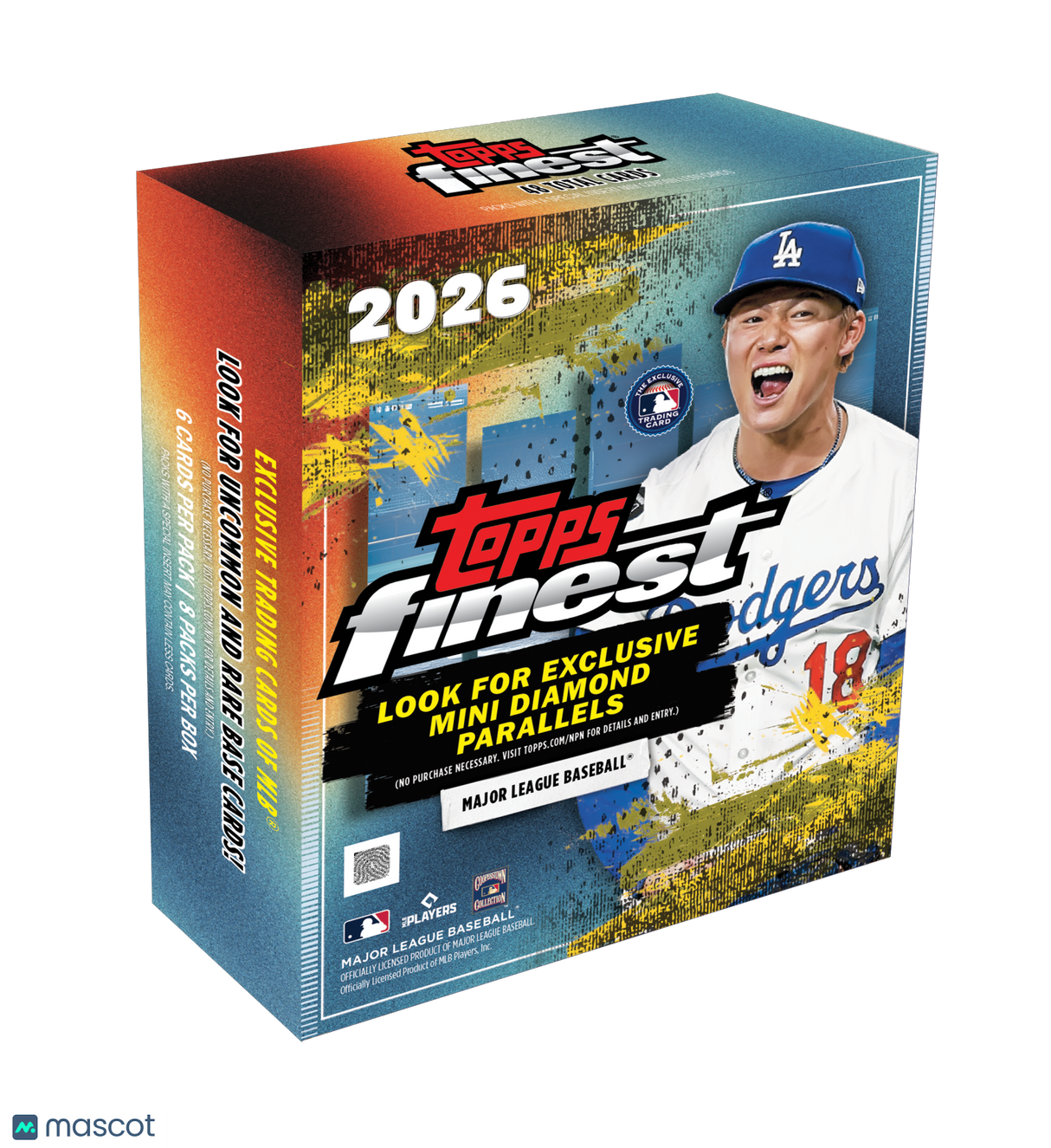 2026 Topps Finest Baseball Mega Box