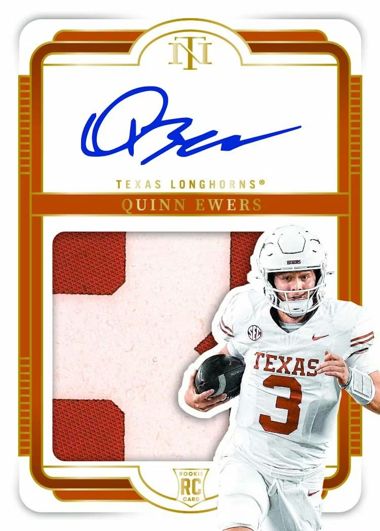 2025 Panini National Treasures Collegiate Football Hobby Box