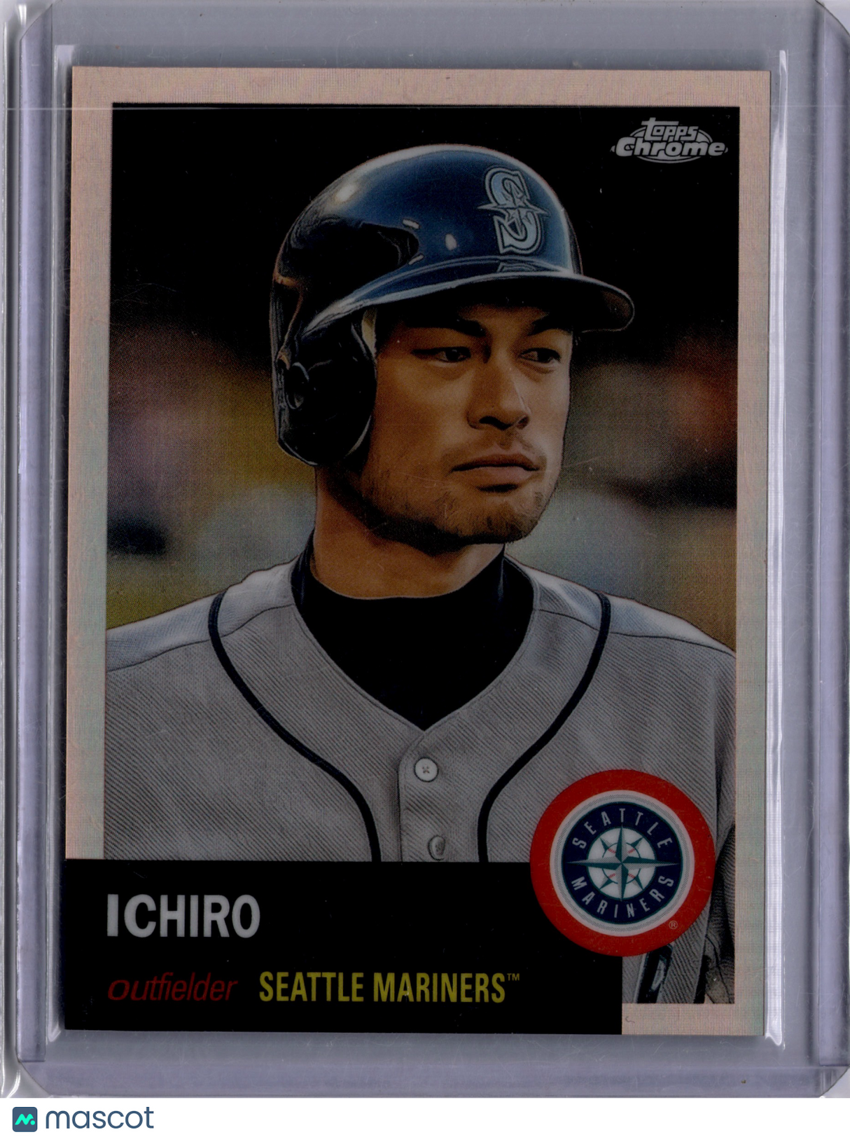 Ichiro 2022 Topps Chrome Platinum Anniversary Rose Gold Refractor /75 Mariners
