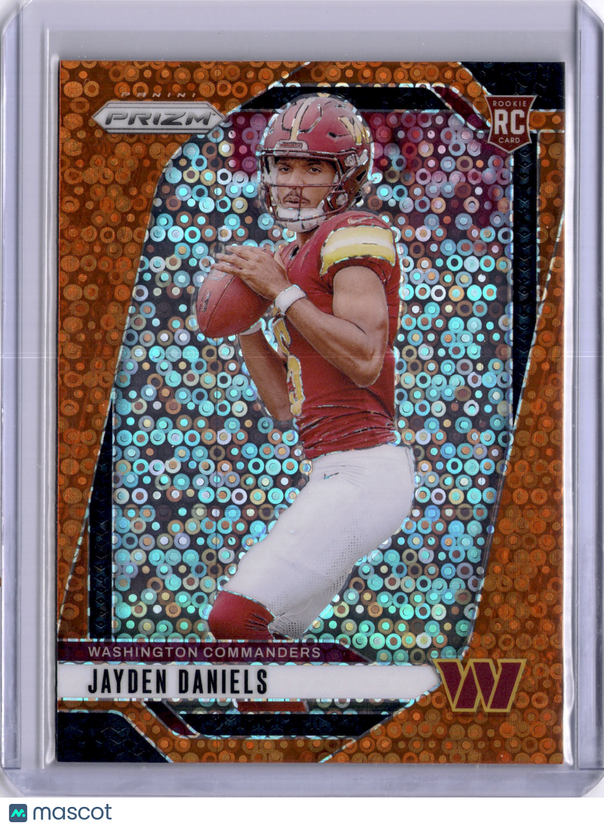Jayden Daniels 2024 Panini Prizm Disco Rookie RC Commanders
