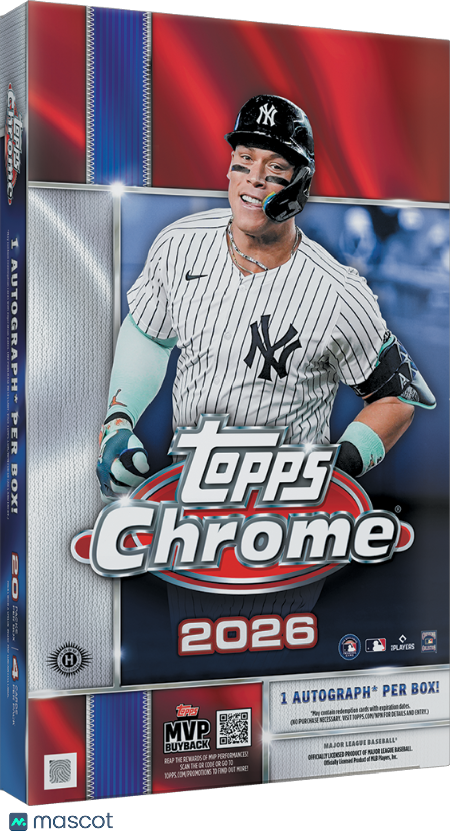2026 Topps Chrome Baseball Hobby Box