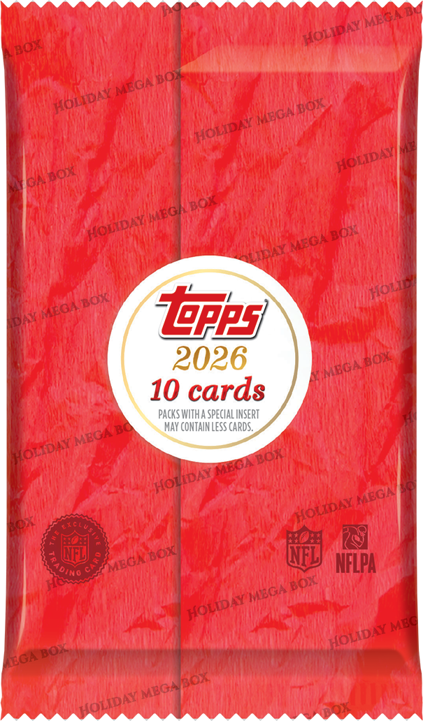 2026 Topps Holiday Football Mega Box