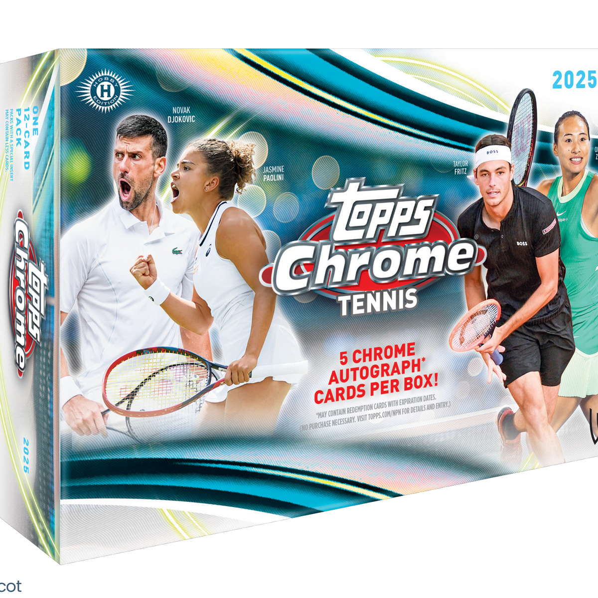 2025 Topps Chrome Tennis Breaker's Delight Box | Buy Online – Lab