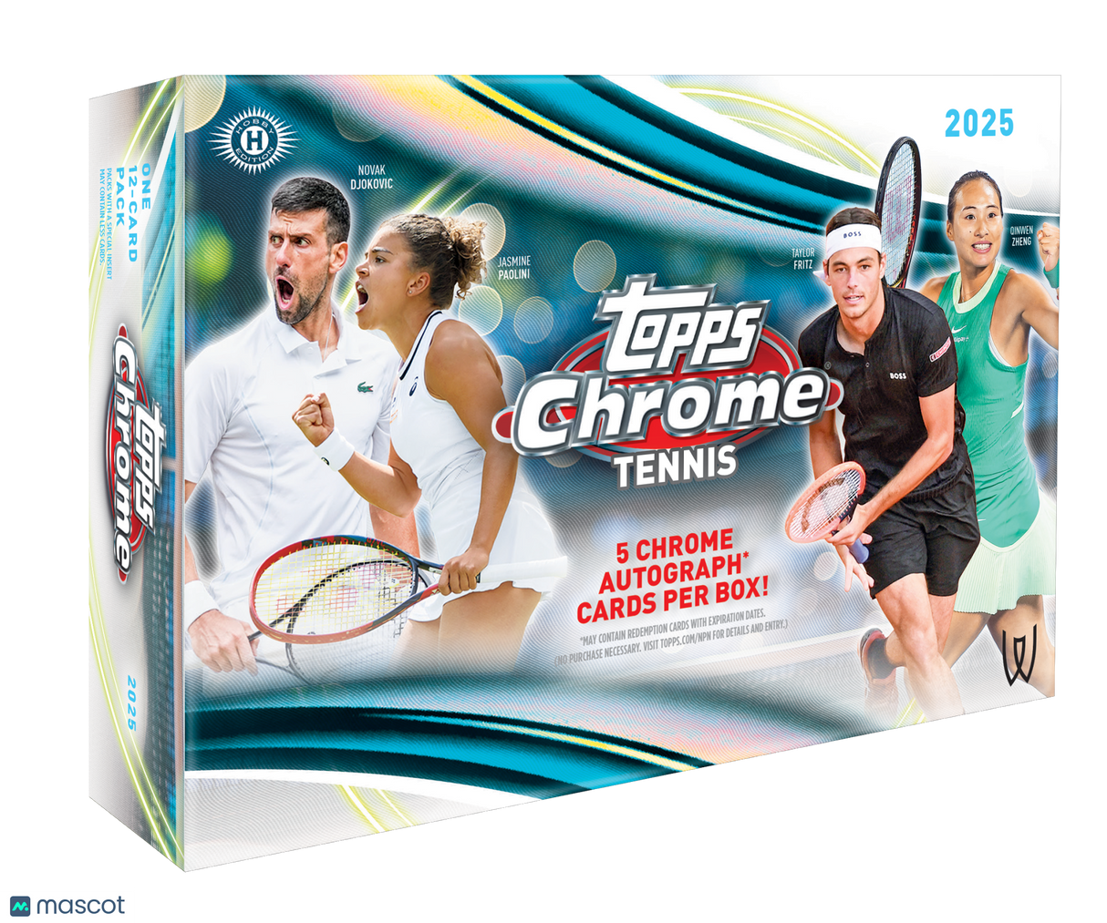 2025 Topps Chrome Tennis Breakers Delight Box