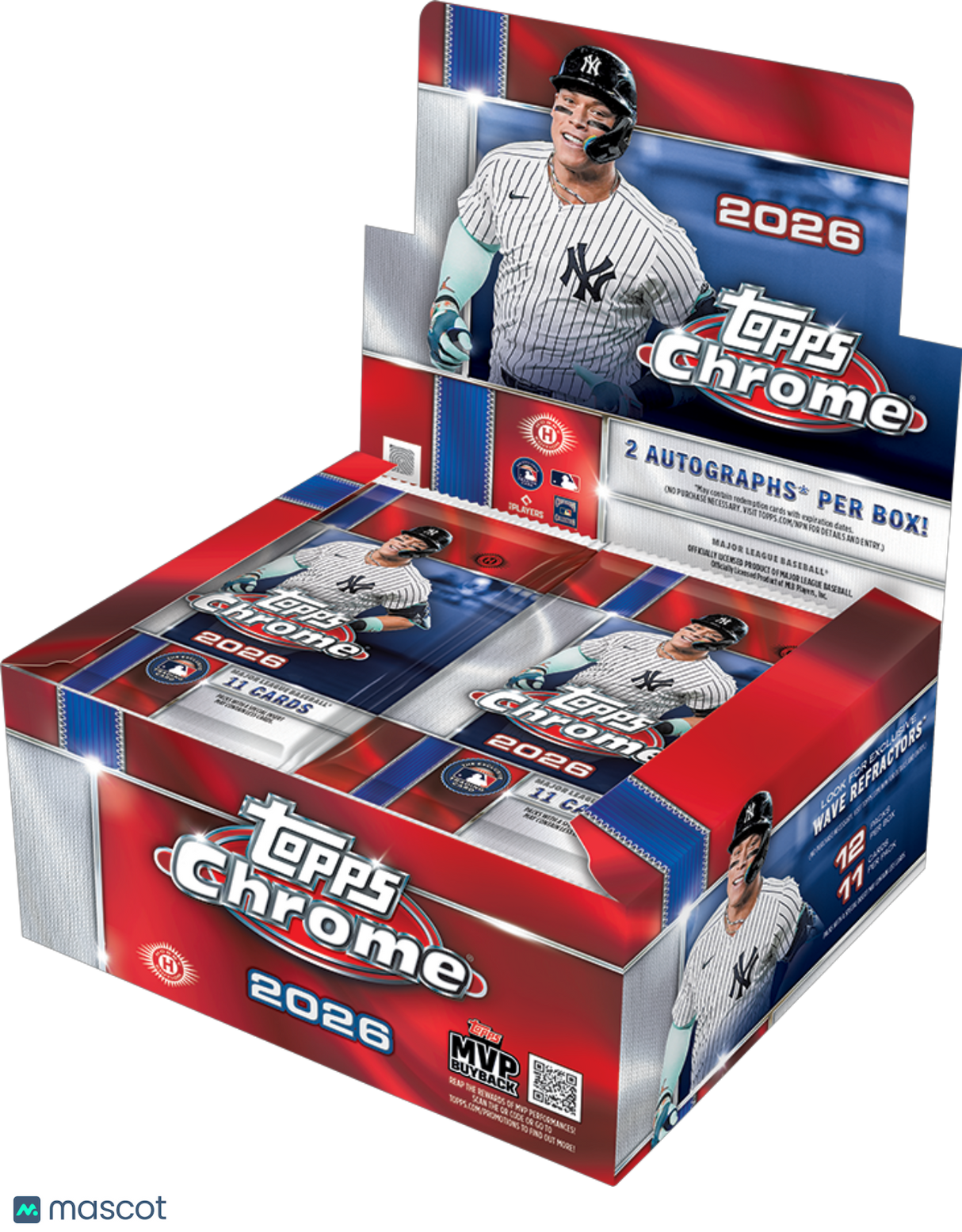 2026 Topps Chrome Baseball Jumbo Box