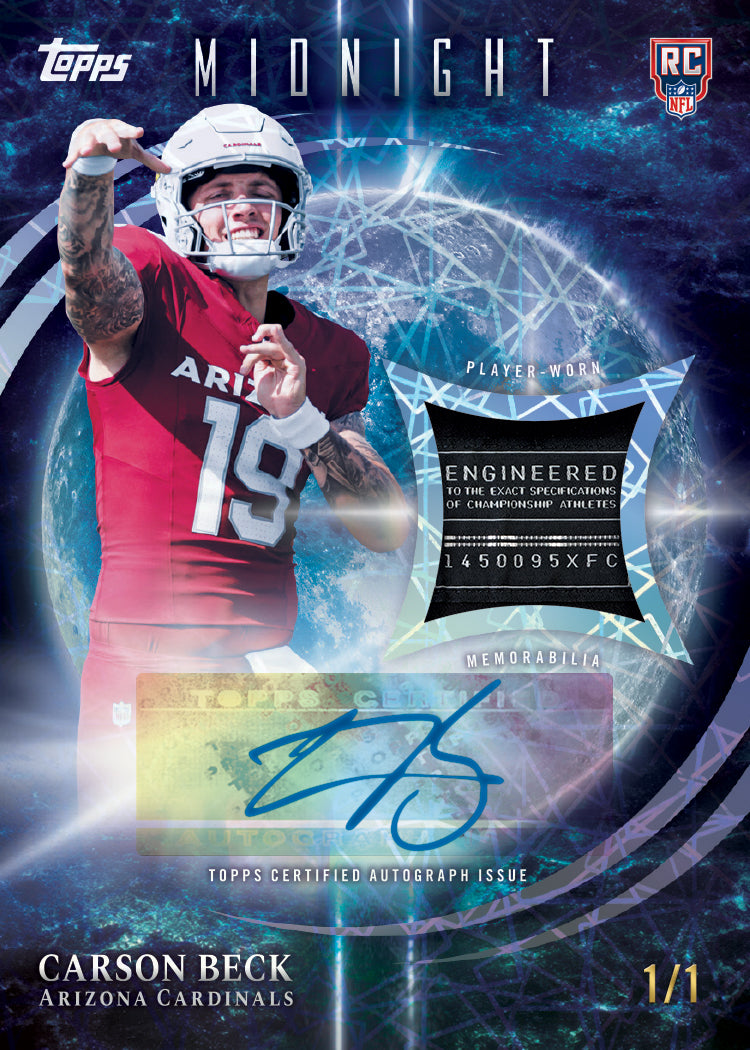 2026 Topps Midnight Football Hobby Box