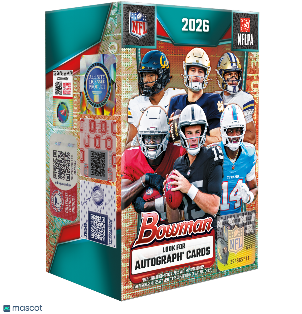 2026 Bowman Football Blaster Value Box