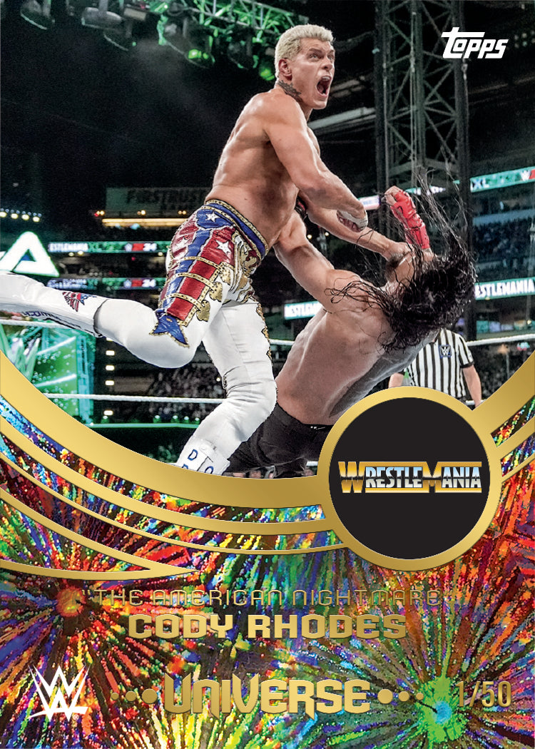 2025 Topps WWE Universe Wrestling Hobby Box