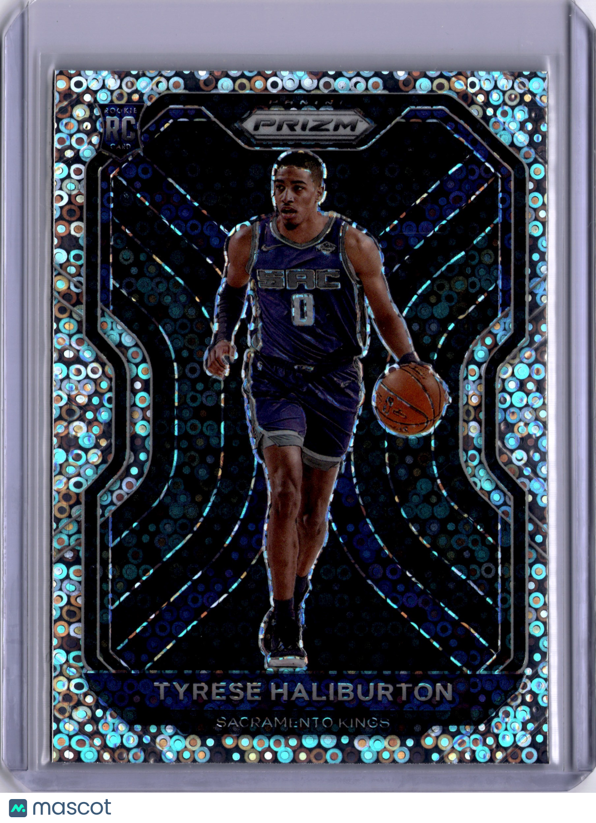 Tyrese Haliburton 2020-21 Panini Prizm Fast Break Rookie RC Kings Pacers