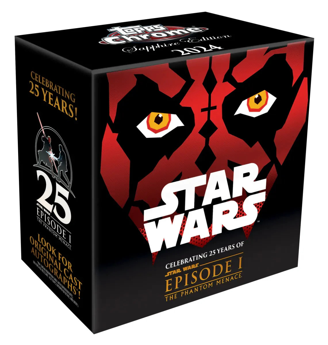 2024 Topps Star Wars The Phantom Menace Chrome Sapphire Box