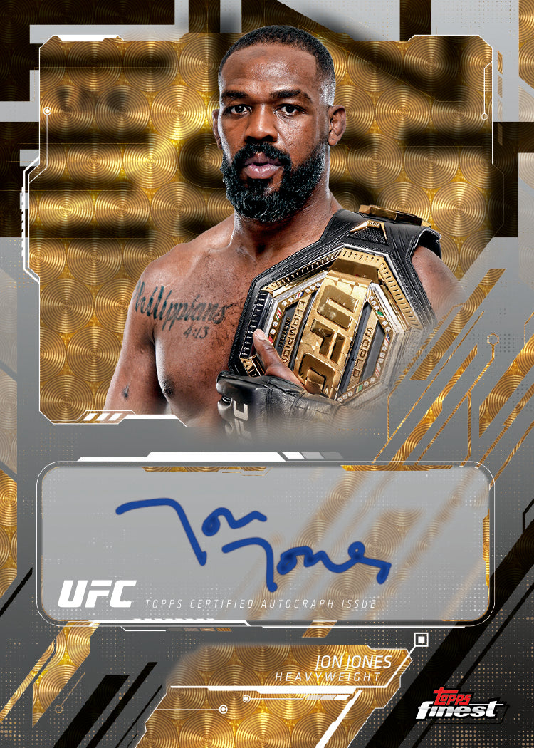 2025 Topps Finest UFC Hobby Box
