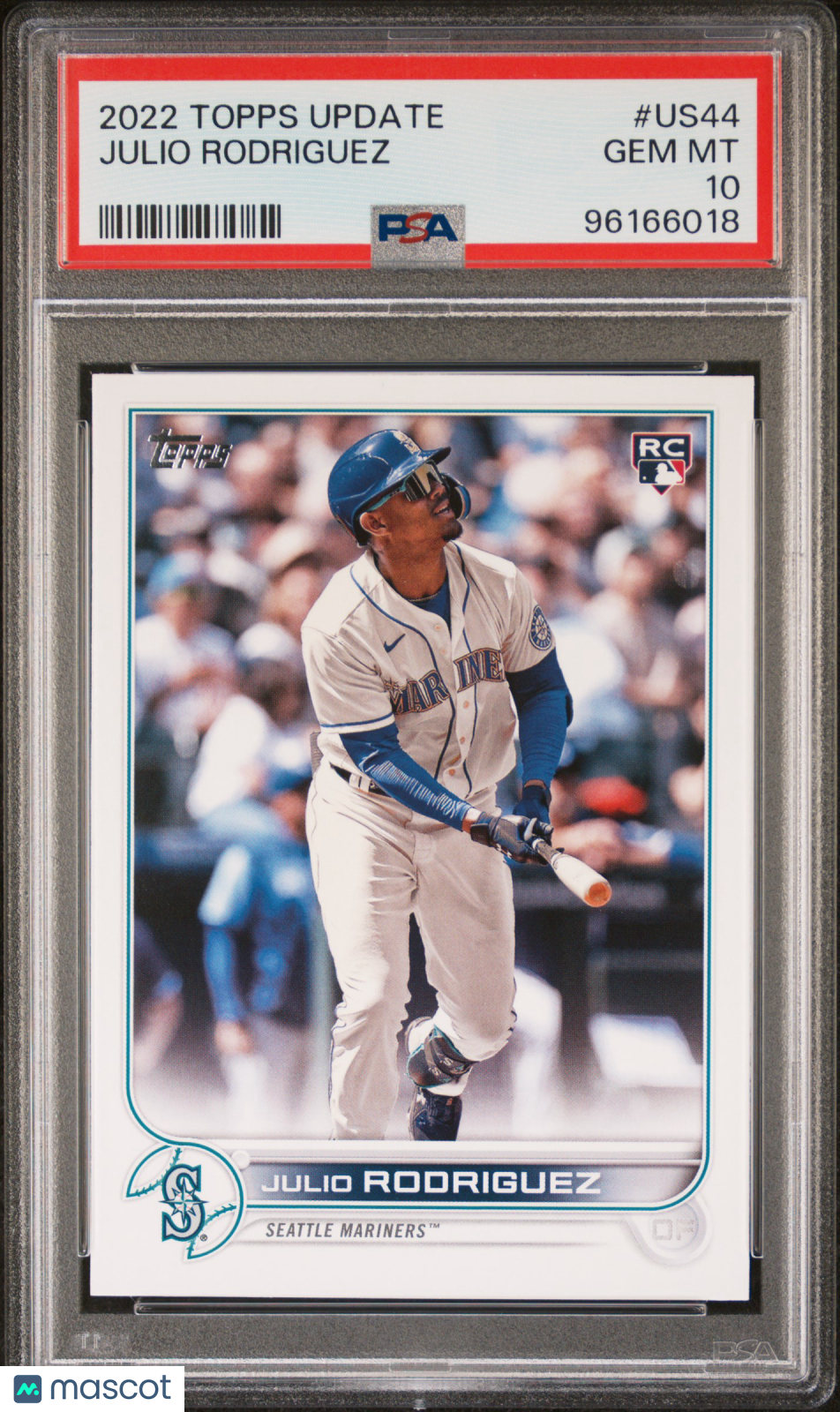 Julio Rodriguez 2022 Topps Update Rookie RC PSA 10 Gem Mint