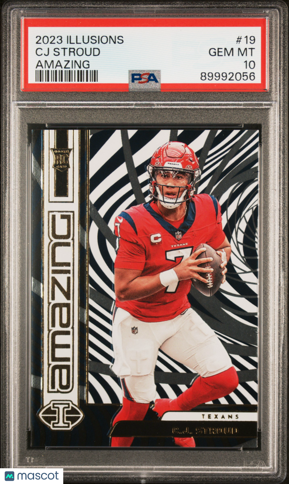 CJ Stroud 2023 Panini Illusions Amazing Rookie RC PSA 10 Gem Mint Texans