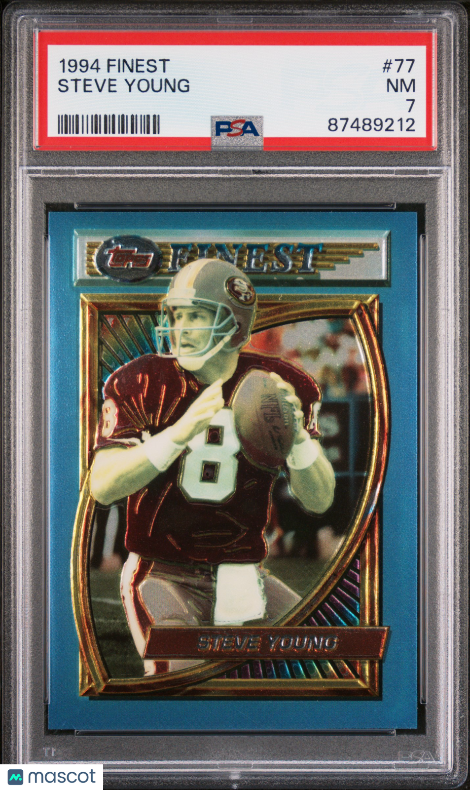 Steve Young 1994 Finest PSA 7 49ers HOF
