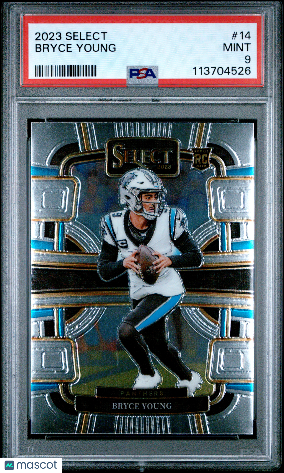 Bryce Young 2023 Panini Select Rookie PSA 9 Mint