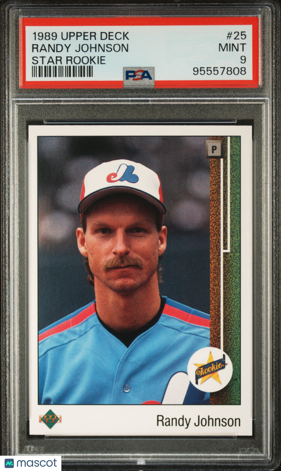 Randy Johnson 1989 Upper Deck Rookie RC PSA 9 Mint