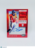 2018 Contenders Optic Courtland Sutton Rookie Ticket Red Prizm Auto /149 🔥