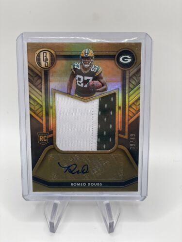Romeo Doubs 2022 Panini Gold Standard Rpa #’d /199 Rc Gb Packers