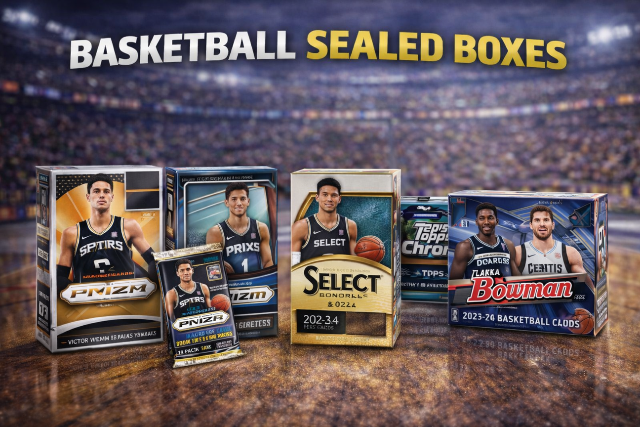 Basketball Sealed Boxes from Topps and Panini