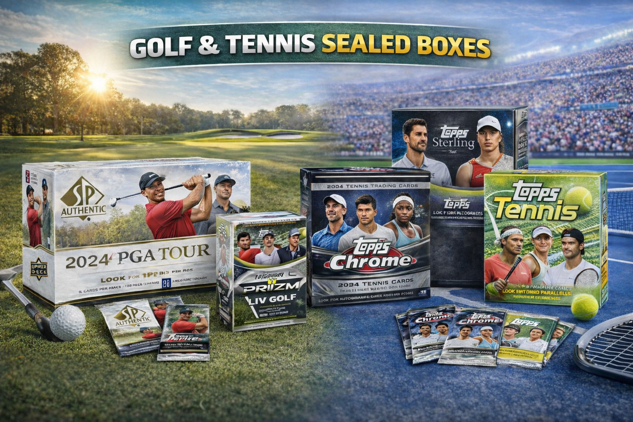 Golf, Tennis, Hockey & More Sealed Boxes