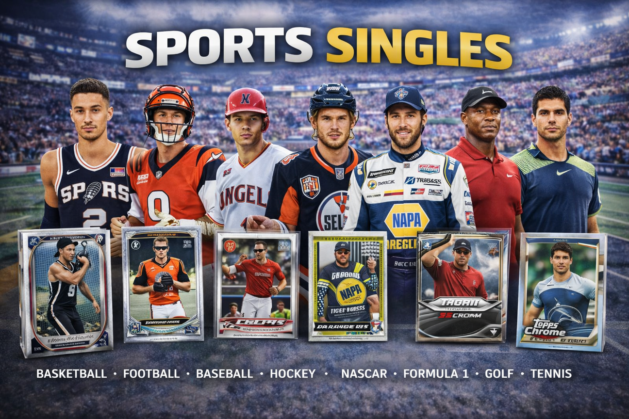Sports Singles - Graded and Ungraded