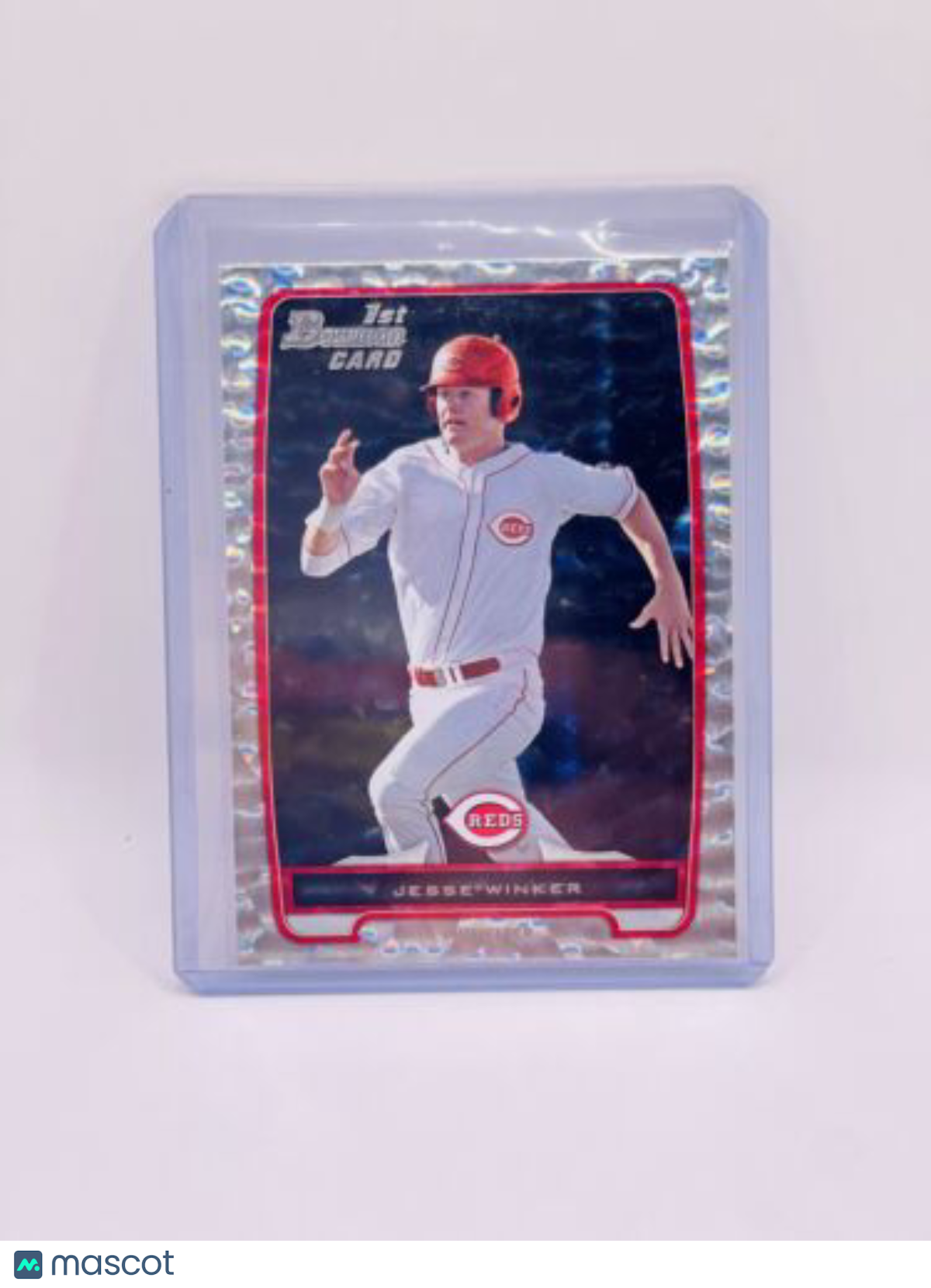 JESSE WINKER 2012 BOWMAN SILVER ICE 1ST RC CINCINNATI REDS