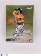 Luis Garcia 2021 Topps Stadium Club Chrome RC Refractor Auto #SCBA-LG Astros