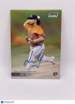 Luis Garcia 2021 Topps Stadium Club Chrome RC Refractor Auto #SCBA-LG Astros