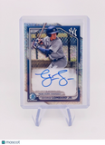 George Lombard Jr 2024 Bowman Chrome Mojo Refractor Auto Mega Yankees