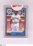 KYLE LEWIS 2022 Topps Series 1 1987 AUTO Black Parallel /199 #87BA-KLE