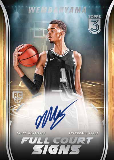 2023-24 Topps Three Basketball Hobby Box