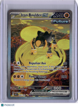 Iron Boulder EX 2024 Temporal Forces Pokemon 207/162 Full Art