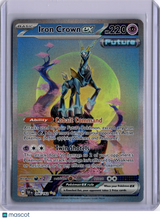 Iron Crown EX 2024 Pokemon Stellar Crown 206/162 Full Art