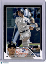 Anthony Volpe 2023 Topps Series Two Black Parallel Rookie RC /72 Yankees