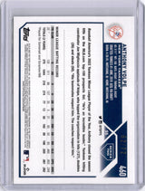 Anthony Volpe 2023 Topps Series Two Black Parallel Rookie RC /72 Yankees