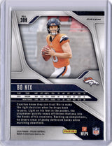 Bo Nix 2024 Panini Prizm Green Wave Rookie RC Broncos