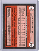 Ken Griffey Jr 1989 Topps Traded Rookie RC Mariners HOF